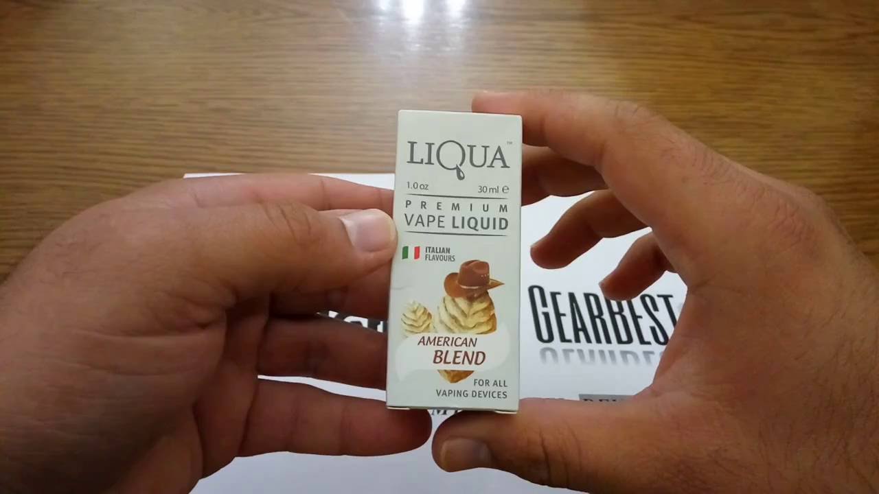 LIQUA C Series American Blend E-Liquid for E Cigarette @ GearBest
