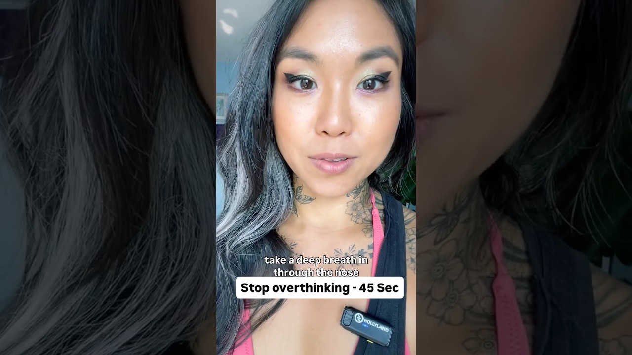 Guided Meditation to Stop Overthinking in 45 Seconds | Quick Mindfulness Meditation 