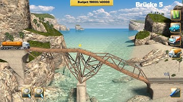 Bridge Constructor: Tiltin East 5 (190.200 Points)