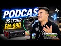 Thu PODCAST Chuyên Nghiệp, Hát Cover … Với Bộ Micro MACKIE EM99B + Soundcard TASCAM US 1x2HR Của Mỹ