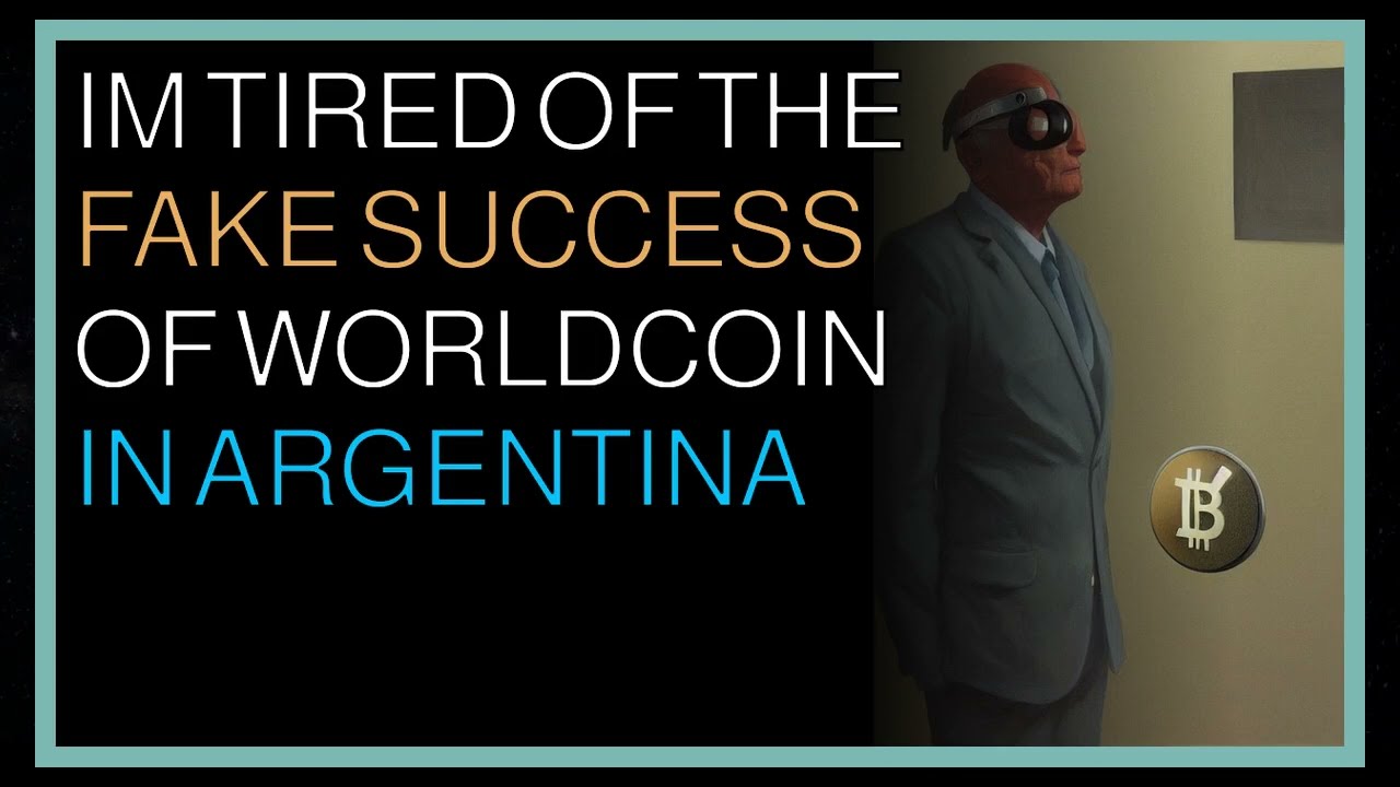 Crypto Investing | I'm tired of the fake success of world coin in Argentina? Latest News