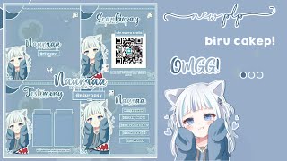 [ FILE PLP ] PLP PAKET CUTE BANGET🥑 WARNA BIRU🌈 BY NAURA🧚‍♀️ screenshot 5