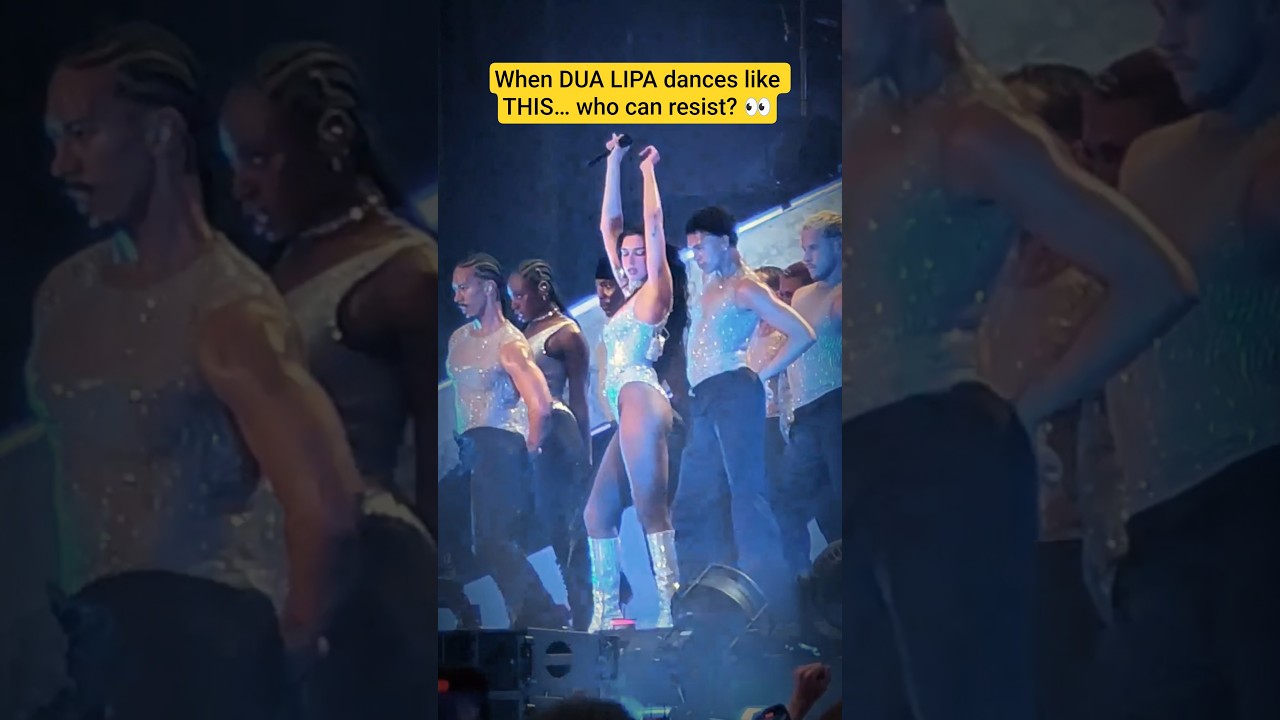 DUA LIPA brings the ENERGY — can you keep up with these MOVES? 