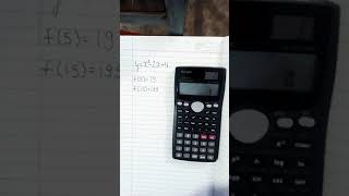 Storing a function in Casio 991 ms calculator