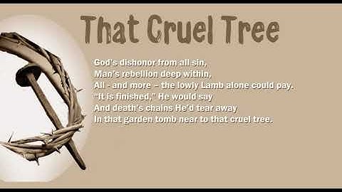 That Cruel Tree - David Oliver Piano Only