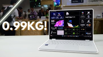 Acer Swift Edge 14 First Look - A 0.99kg Beast is Unleashed!