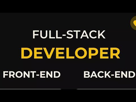 How to become a Full Stack Web Developer | To become a Web Developer in ...