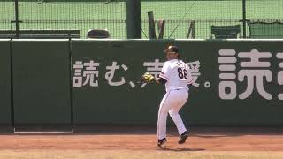 ファーム交流戦 巨人VS阪神 シートノック