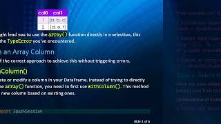 Solving the TypeError: 'list' object is not callable Error in PySpark: Creating Array Columns