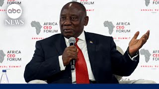 Trump to confront South Africa's president Cyril Ramaphosa on refugees and trade