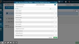 Change Grading Scale in PowerTeacher Pro