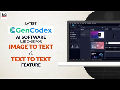Latest Gencodex AI Software Use Case for Image to Text & text to Text Feature