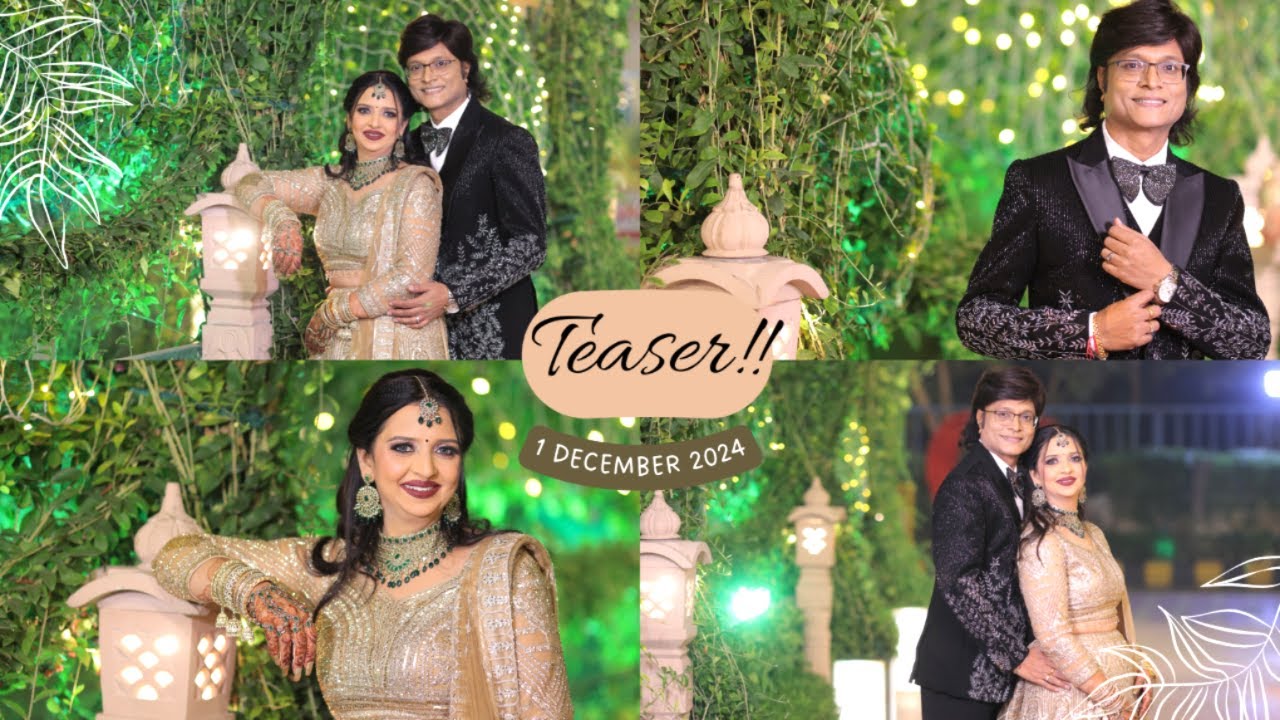 BEST WEDDING TEASER || MONIKA & AMITABH || 2025 || 25TH ANNIVERSARY || LOVE STORY