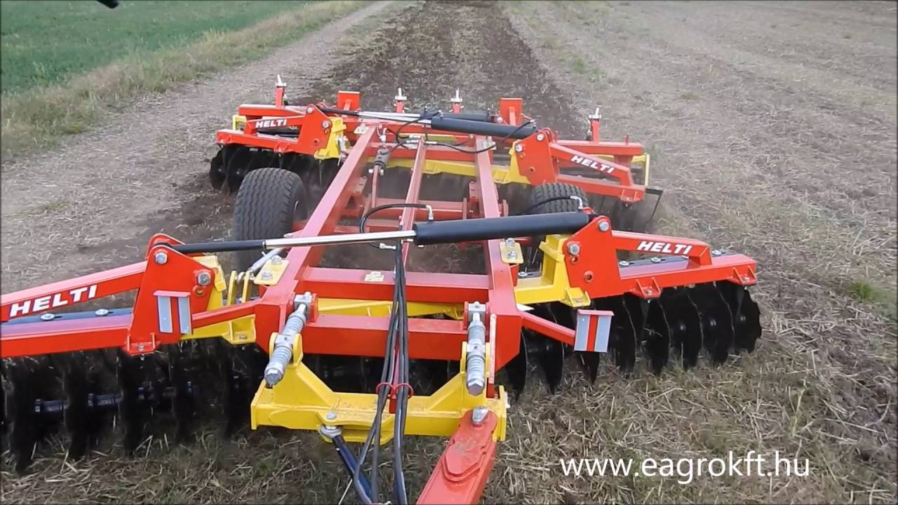 Helti Középnehéz vontatott V tárcsa Kiskunhalason az EAgro Kft től.