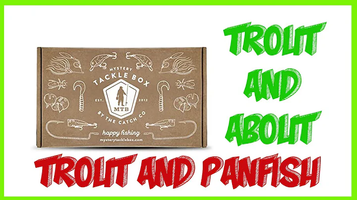 Unboxing the BRAND NEW Mystery Tackle box TROUT and PANFISH Combo Box