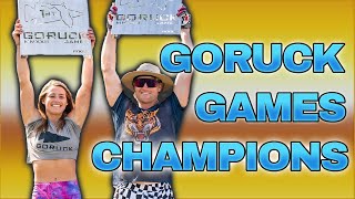 Hunter McIntyre and Katie Knight | GORUCK Games Winners