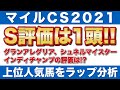 【マイルチャンピオンシップ2021 予想】S評価は1頭！グランアレグリア、シュネルマイスター、インディチャンプをラップ分析！