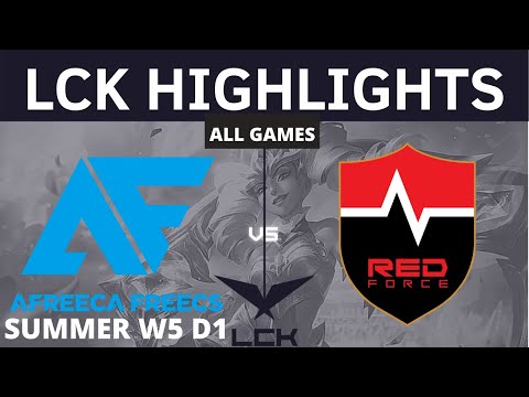 AF vs. NS | All Games HIGHLIGHTS - W5 D1 | LCK Summer Split 2021 AFREECA FREECS VS NONGSHIN REDFORCE