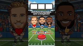 Which Rams WR Apologized After a Viral Gesture? 🤔🏈