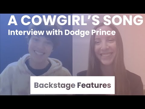 A Cowgirl's Song Interview with Dodge Prince | Backstage Features with Gracie Lowes