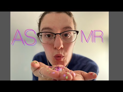 ASMR| Sprinkling Positive Glitter All Over You✨