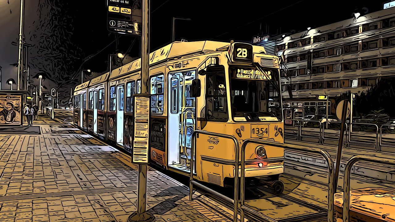 Terelt 2B villamos kocsiszíni beállása 🚃 (4K30, HDR)