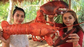 Yummy cooking Giant Lobster recipe  Cooking skill