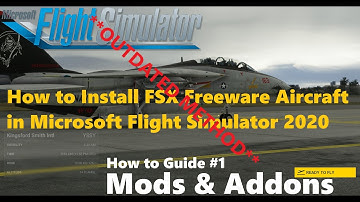 How to Import FSX Aircraft in Oct 2020 Guide #1 - Mods & Addons for Microsoft Flight Simulator 2020