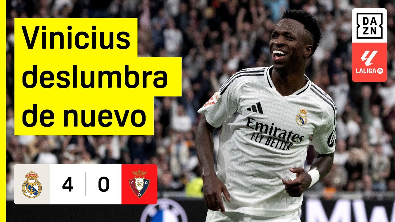 Real Madrid vs CA Osasuna (4-0) | Resumen y goles | Highlights LALIGA ...