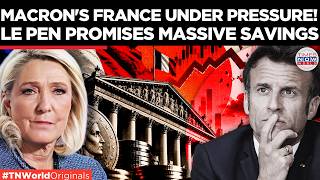 LE PEN VS MACRON: €140 Billion Plan To Fix France's Finances | Times Now World