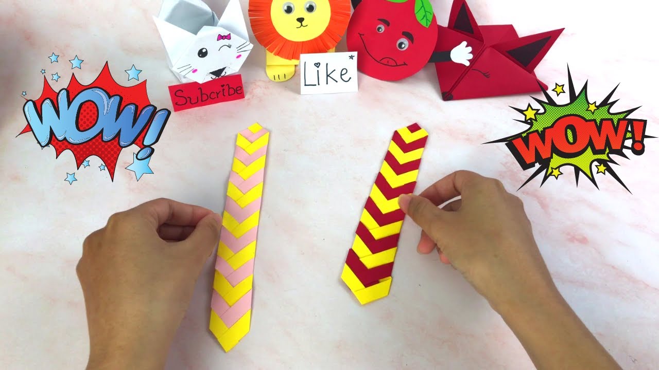 DIY Easy Emoji Bookmarks Corners How To Make Emoji Bookmark Origami