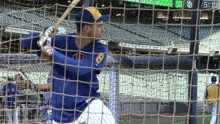 SD@MIL: Brewers broadcast provides update on Braun