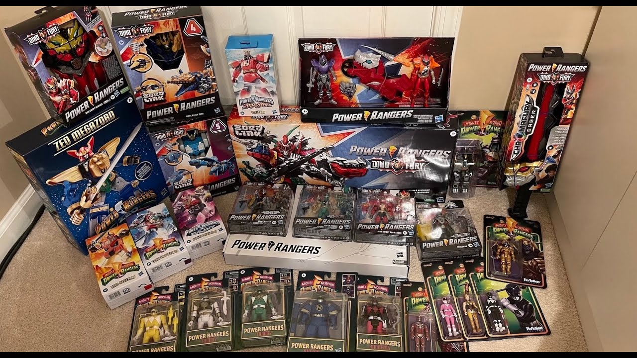LIVE: MASSIVE Power Rangers Dino Fury (and MORE) UNBOXING!!! (7/15/22)