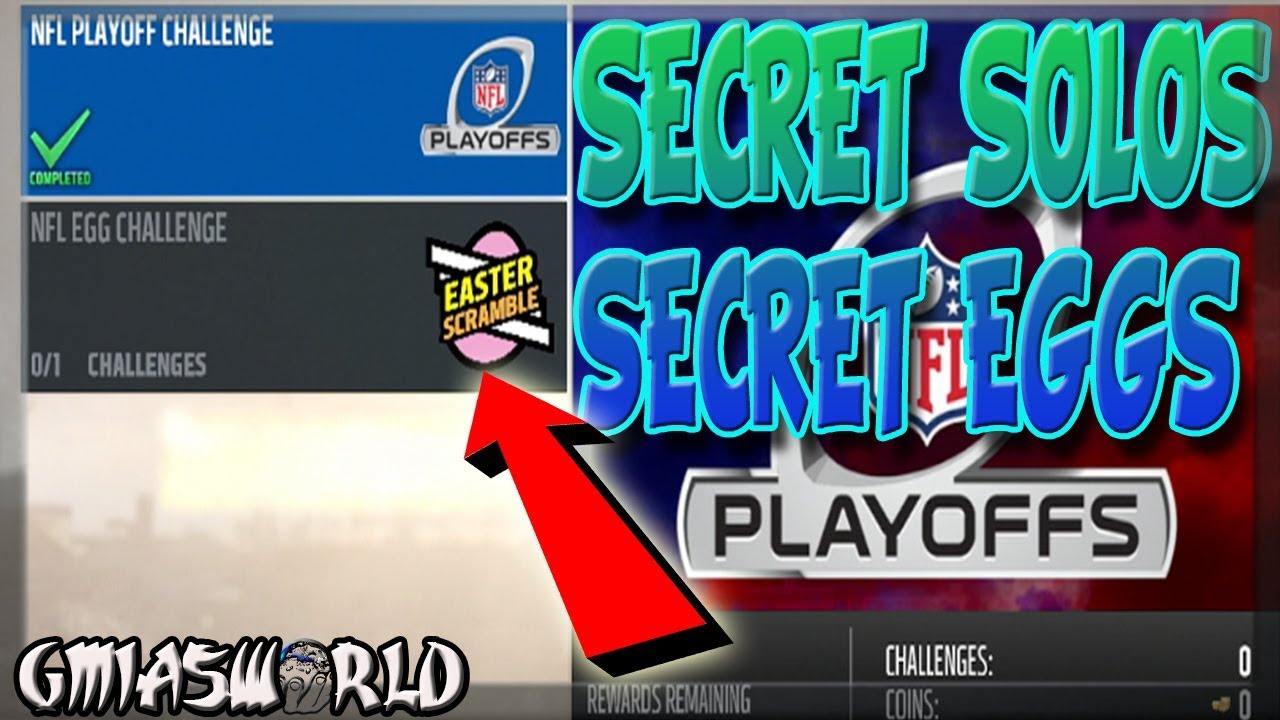 MADDEN 18 Easter Promo - HERE'S WHERE TO FIND MORE SECRET EGGS & SOLOS Madden NFL 18