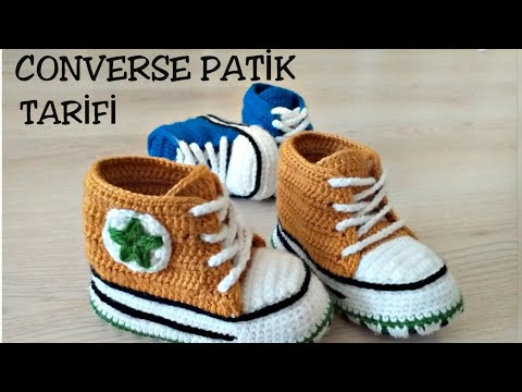 Converse Patik Yapımı/Hazır Taban Üzerine Converse Yapımı/Detaylı Anlatım