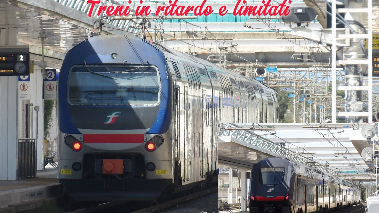 Treni in ritardo e limitati sulla FL3.