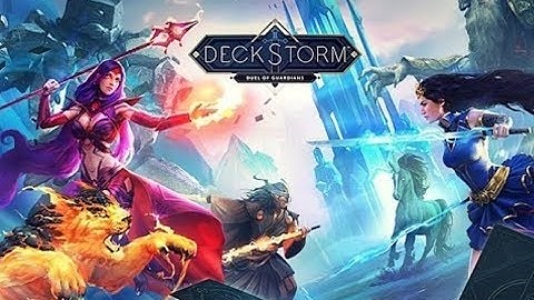 Deckstorm: Duel of Guardians android game first look gameplay español