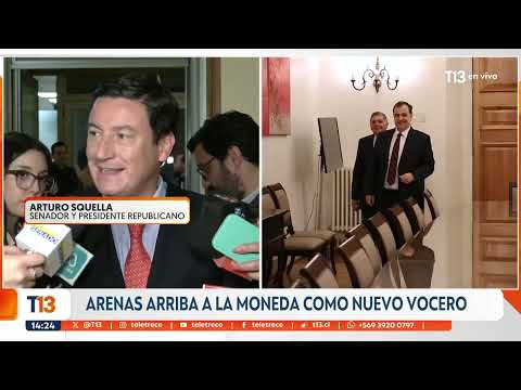 Gonzalo Arenas arriba a La Moneda como nuevo vocero