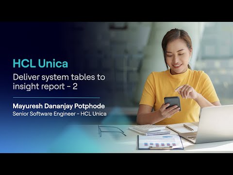 HCL Unica: Data Flow to Staging Tables for Insightful Reports
