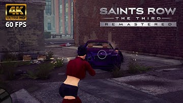 ⁴ᴷ⁶⁰ SAINTS ROW THE THIRD REMASTERED Mission : Takeover The City