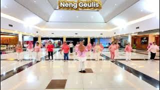 Neng Geulis Line Dance_  Demo : EP.  PLAZA FESTIVAL   CLASS - ILDI JAKSEL