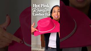 Stylish cowboy hat with rhinestone detailsDRESHOW