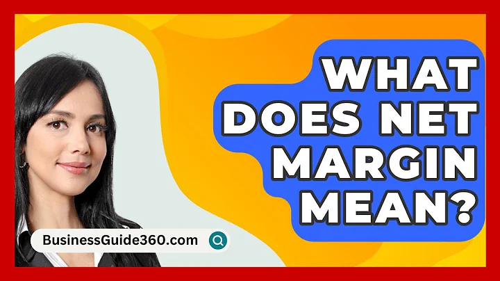 What Does Net Margin Mean? - BusinessGuide360.com