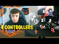 Wolfiez SHOWS his NEW Fortnite Setup Controller | *4 Controllers*