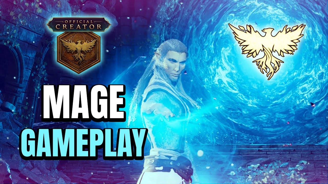 Ashes of Creation Mage Exploring - radiant gear grind! (action combat mode) AoC gameplay