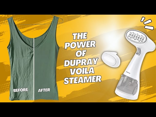 Dupray Voilà Clothes Steamer; Best Handheld, Portable Garment Steamer 