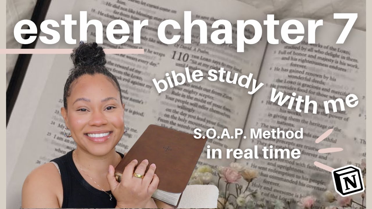 God’s Timing is Always Perfect | Esther 7 Bible Study with Me, SOAP Method | Melody Alisa