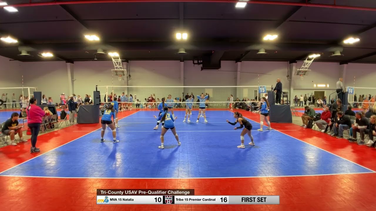 2026 Tri-County USAV Pre-Qualifier Challenge: MVA 15 Natalia (Win) vs. Tribe 15 Premier Cardinal