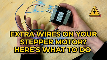 De bedrading van een 6-draads stappenmotor achterhalen (zonder schema!)