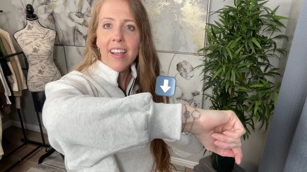 Quarter Zip Sweatshirt With Pocket Review (Womens) - YouTube